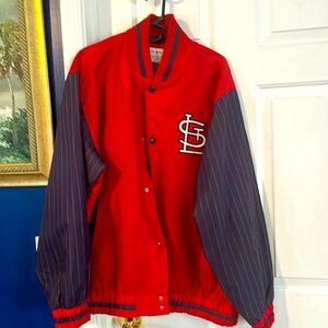 Men Vintage Y2K Genuine Merchandise Saint Louis Cardinals MLB Varsity Jacket